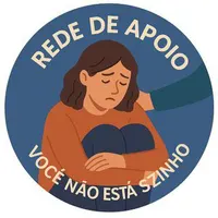 Logo do grupo Rede de Apoio 💙👩🏻🤝👨🏽