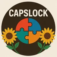 Logo do grupo CAPSLOCK🎗️